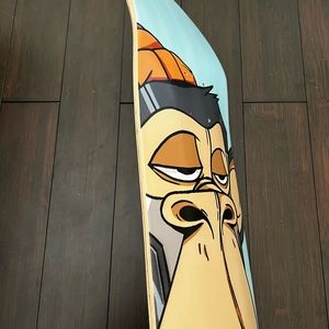 Custom 8.0 skateboard, bored ape BAYC